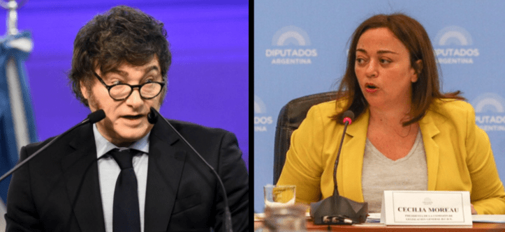 La diputada Cecilia Moreau criticó la política económica del Gobierno y el reciente pacto con Estados&nbsp;Unidos