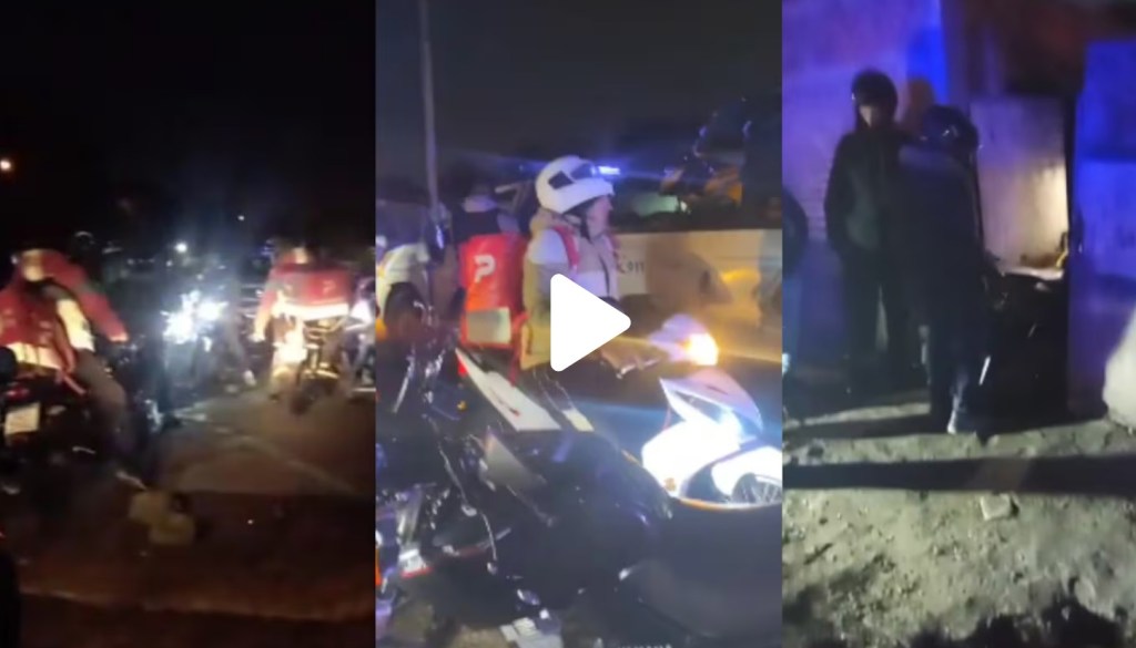 Justicia de a pie: La caravana de repartidores que persiguió y recuperó la moto robada a un&nbsp;colega