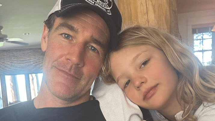 La hija de 9 años de James Van Der Beek publicó un emotivo mensaje para recordarlo