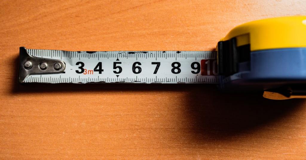 El secreto de los números rojos en las cintas métricas